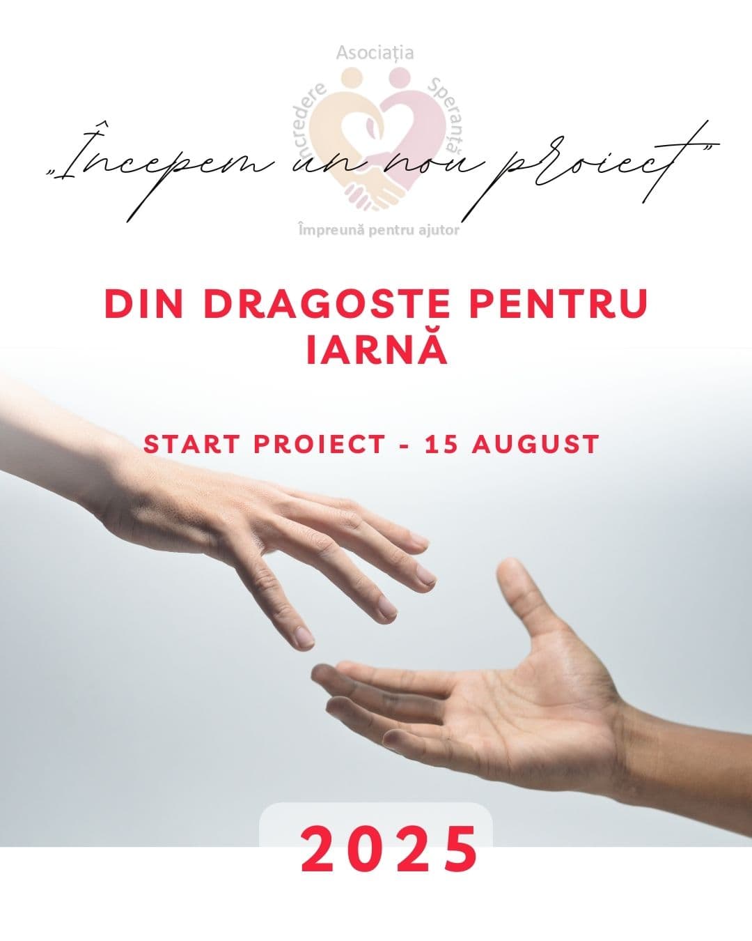 Proiect Din dragoste, pentru iarna