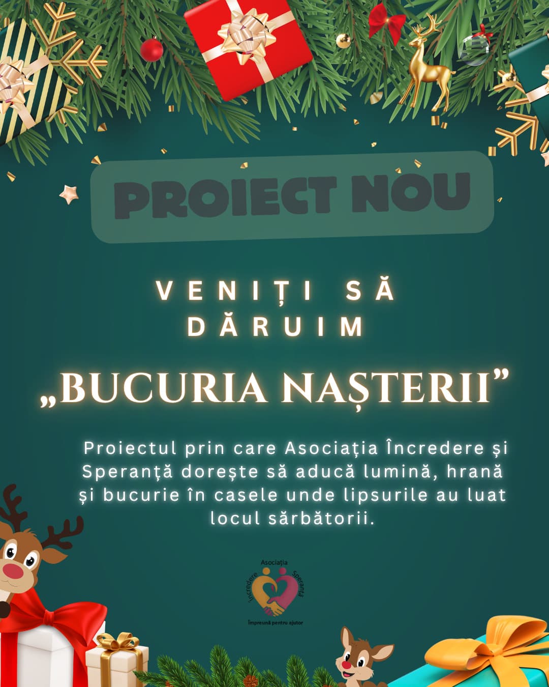 Proiect Proiectul „Bucuria Nașterii”